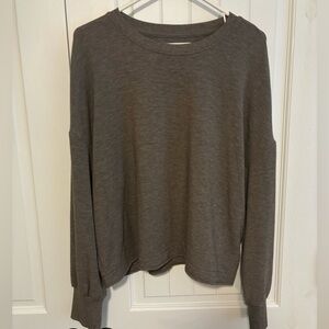 Large Lucky Brand brown sweater